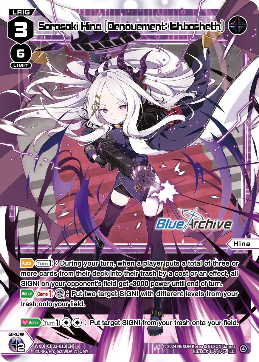 Sorasaki Hina [Denouement: Ishbosheth] (2010) [WXDi-CP02] - WIXOSS Single