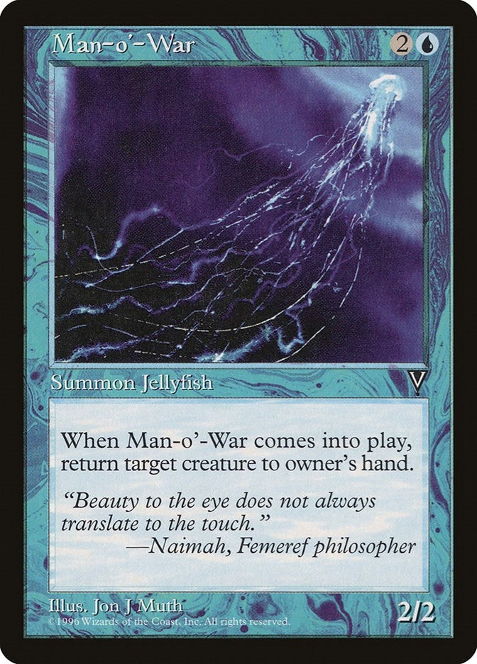 Man-o’-War [VIS] - MTG Single