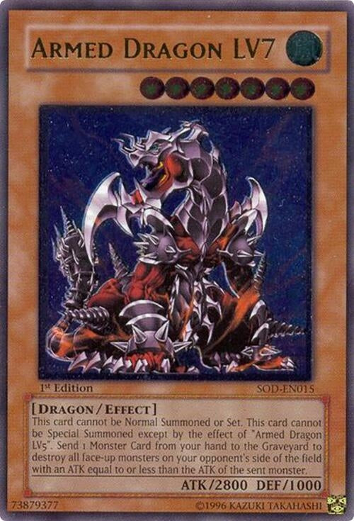 Armed Dragon LV7 (UTR) (15) - YuGiOh Single