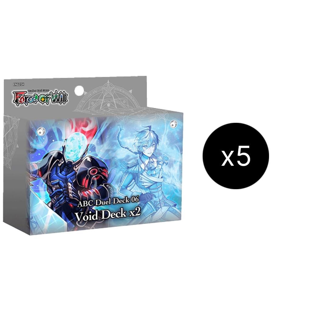 ABC Duel Deck 06: Void Deck vs Void Deck Display [ABC-SD] - Force of Will Sealed