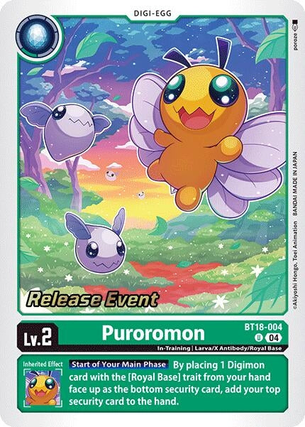 Puroromon (18004) [BT18-20_PR] - Digimon Card Game Single