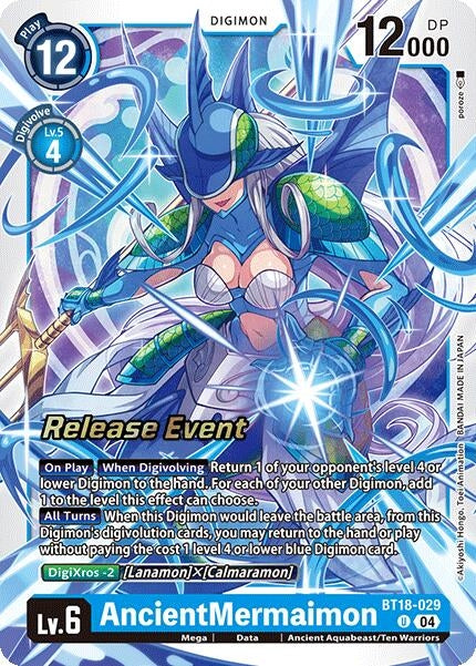 AncientMermaimon (18029) [BT18-20_PR] - Digimon Card Game Single