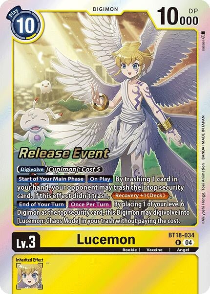 Lucemon (18034) [BT18-20_PR] - Digimon Card Game Single
