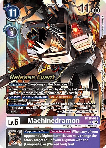Machinedramon - BT18-073 (18073) [BT18-20_PR] - Digimon Card Game Single