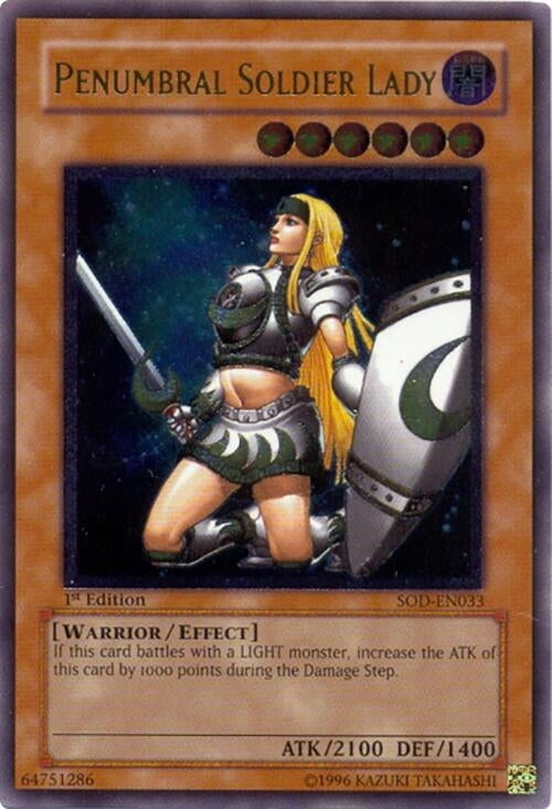 Penumbral Soldier Lady (UTR) (33) - YuGiOh Single