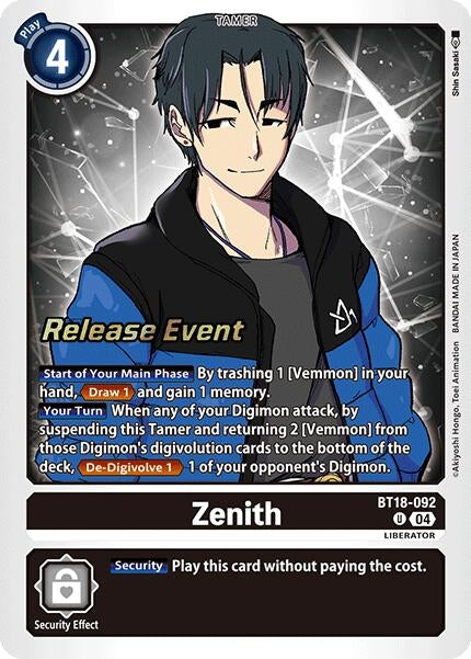 Zenith (18092) [BT18-20_PR] - Digimon Card Game Single