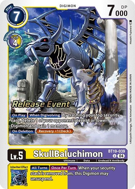 SkullBaluchimon (19039) [BT18-20_PR] - Digimon Card Game Single