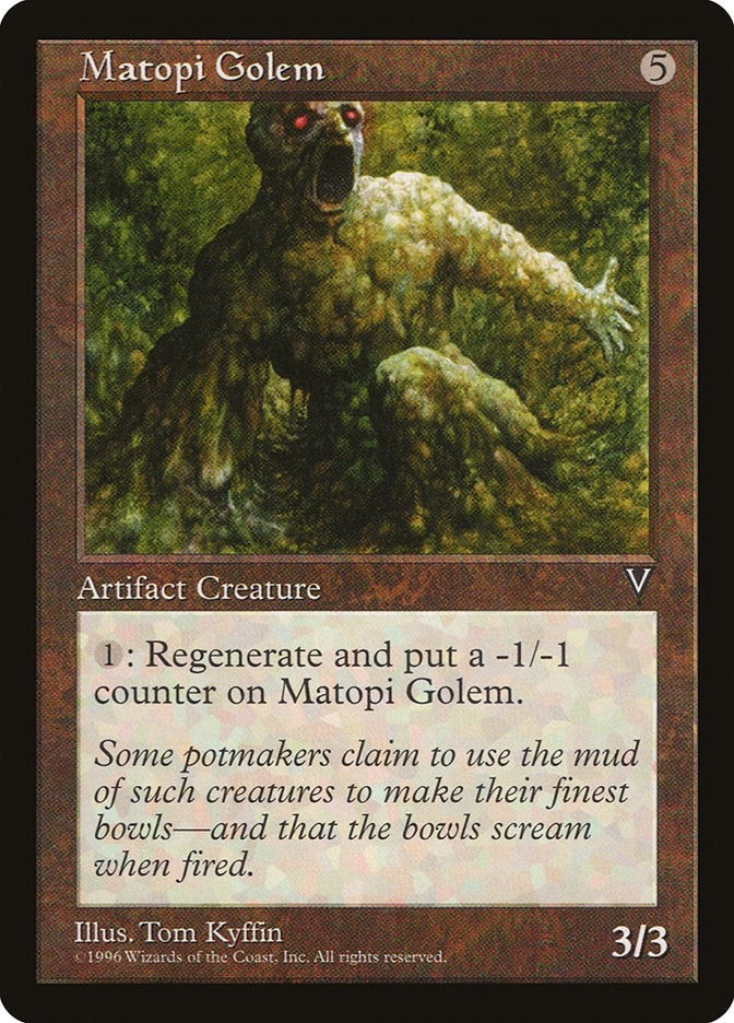 Matopi Golem [VIS] - MTG Single
