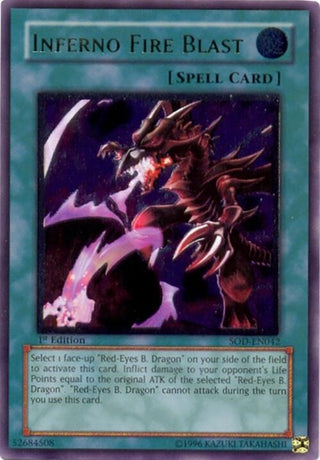 Inferno Fire Blast (UTR) (42) - YuGiOh Single
