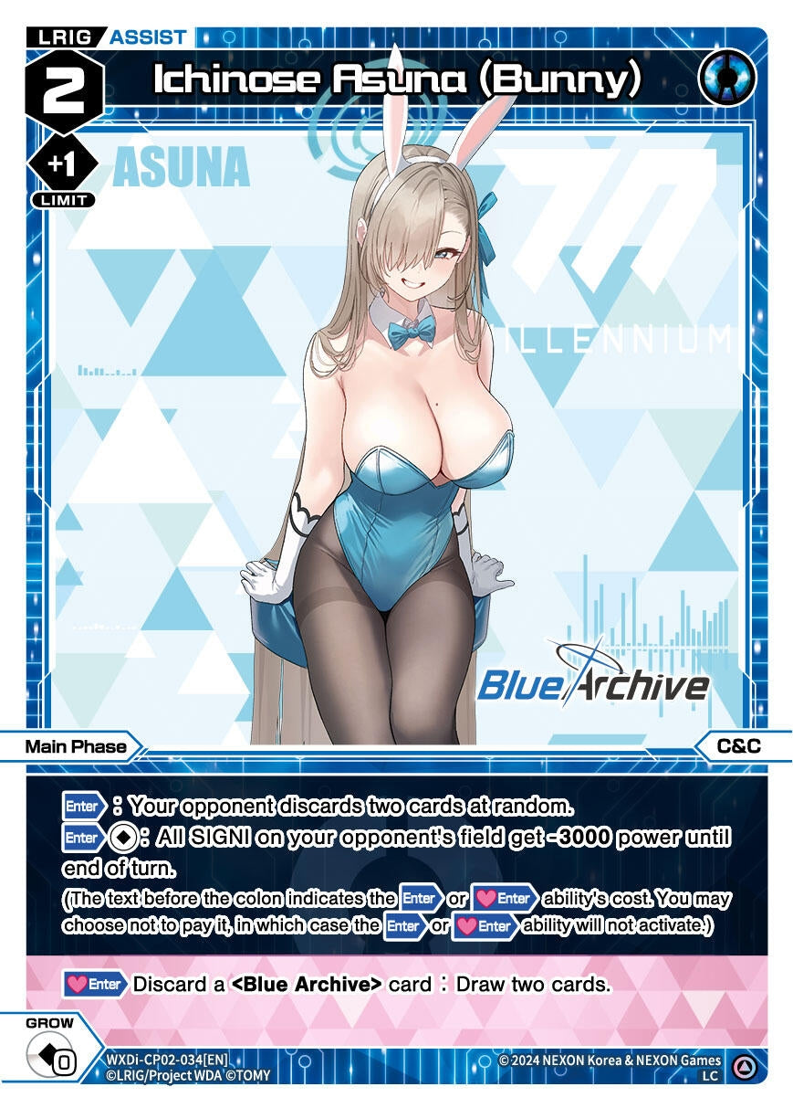 Ichinose Asuna (Bunny) (2034) [WXDi-CP02] - WIXOSS Single