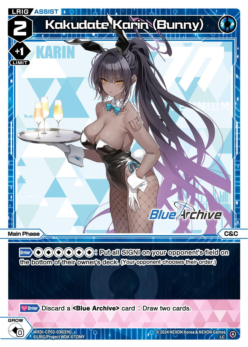Kakudate Karin (Bunny) (2036) [WXDi-CP02] - WIXOSS Single