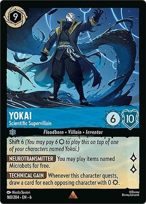 Yokai - Scientific Supervillain (160) (6) - Disney Lorcana Single