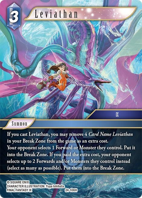 Leviathan (24) [24] - Final Fantasy TCG Single