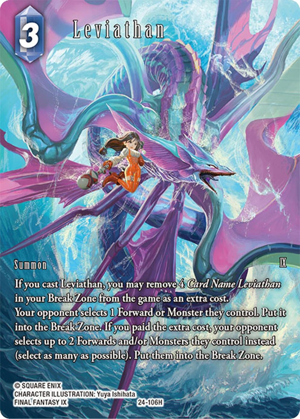 Leviathan (Full Art) (24) [24] - Final Fantasy TCG Single