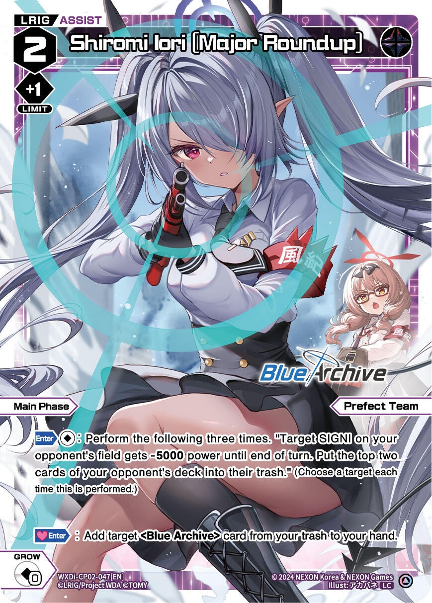 Shiromi Iori [Major Roundup] (2047) [WXDi-CP02] - WIXOSS Single