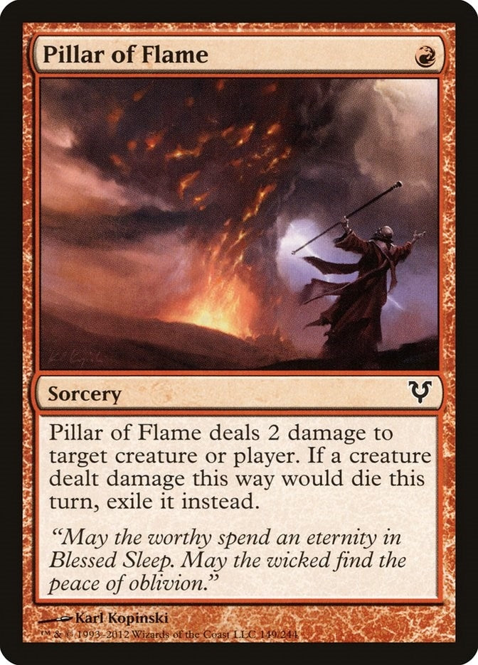 Pillar of Flame (149) [AVR] - MTG Single