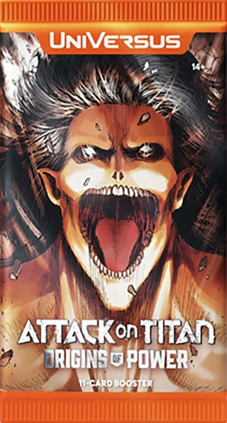 Attack on Titan: Origins of Power Booster Pack [AOT02] - UniVersus Sealed