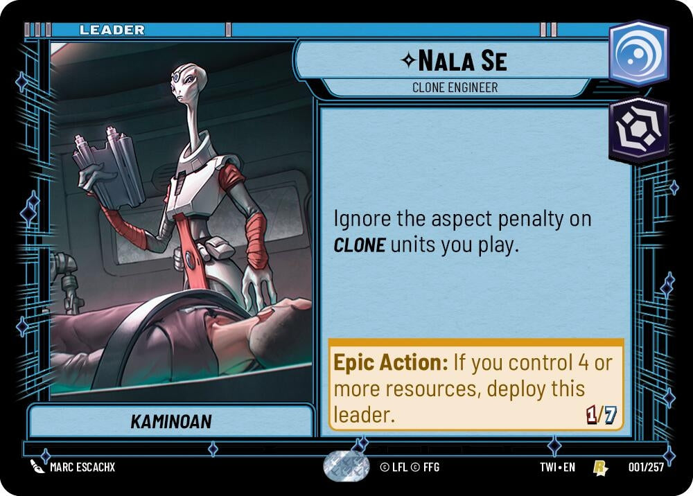 Nala Se - Clone Engineer (1) (TOR) - Star Wars: Unlimited Single