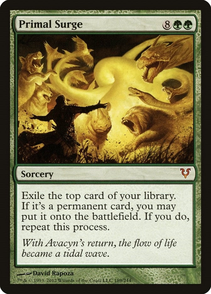 Primal Surge (189) [AVR] - MTG Single