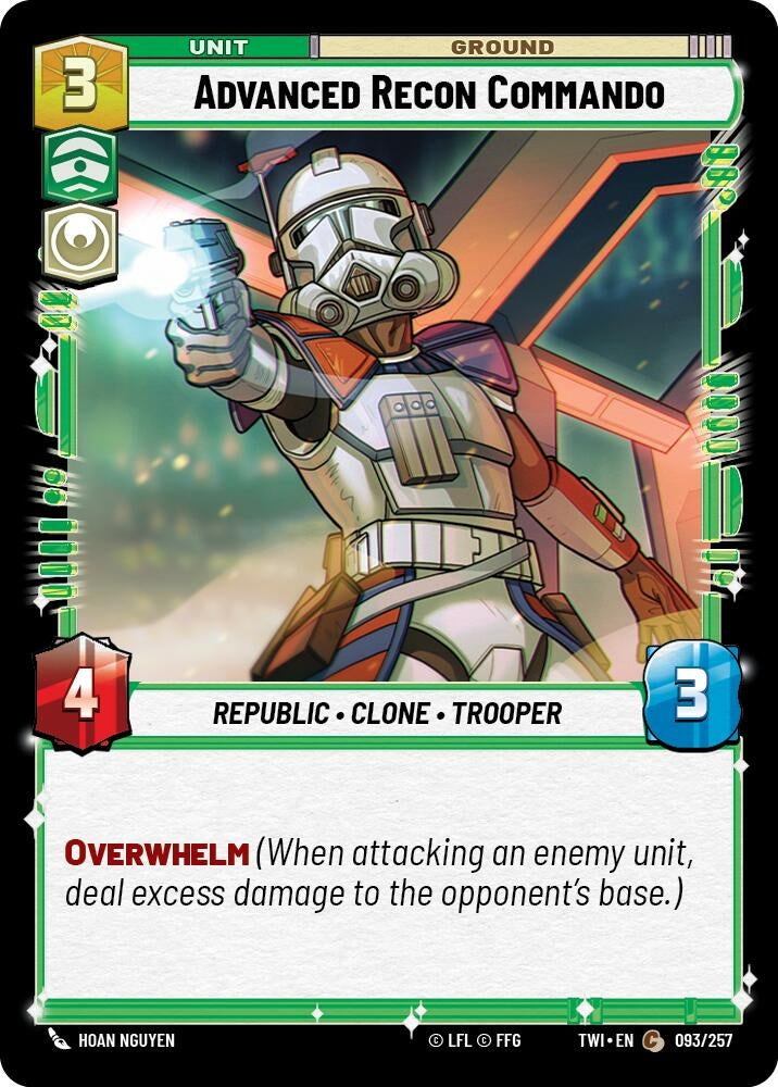Advanced Recon Commando (93) (TOR) - Star Wars: Unlimited Single