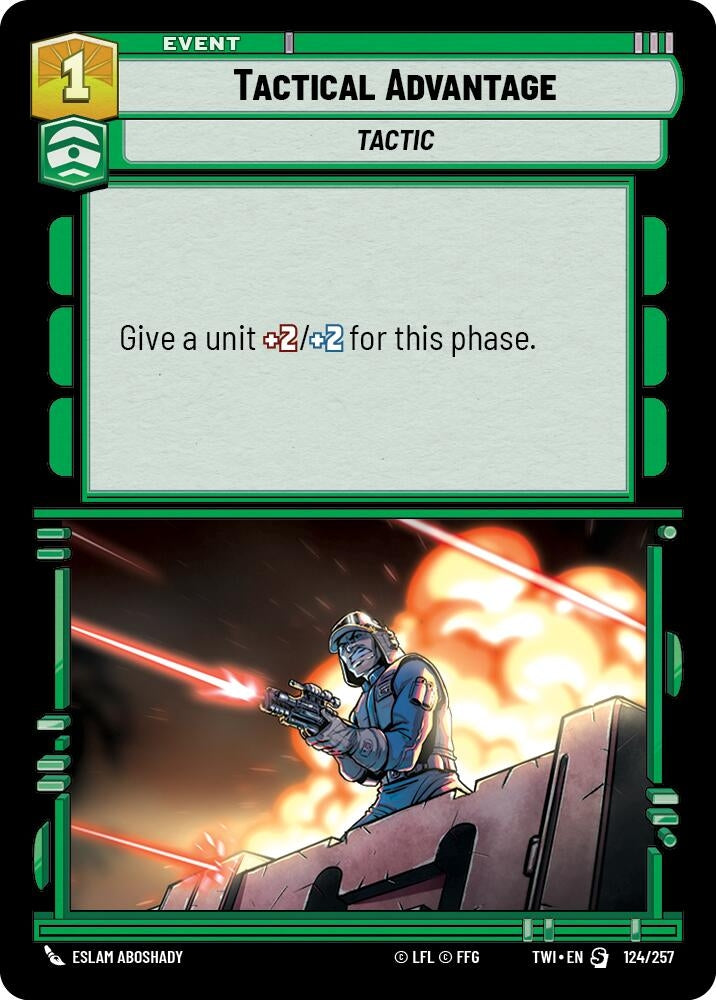 Tactical Advantage (124) (TOR) - Star Wars: Unlimited Single