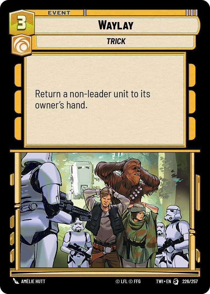 Waylay (226) (TOR) - Star Wars: Unlimited Single