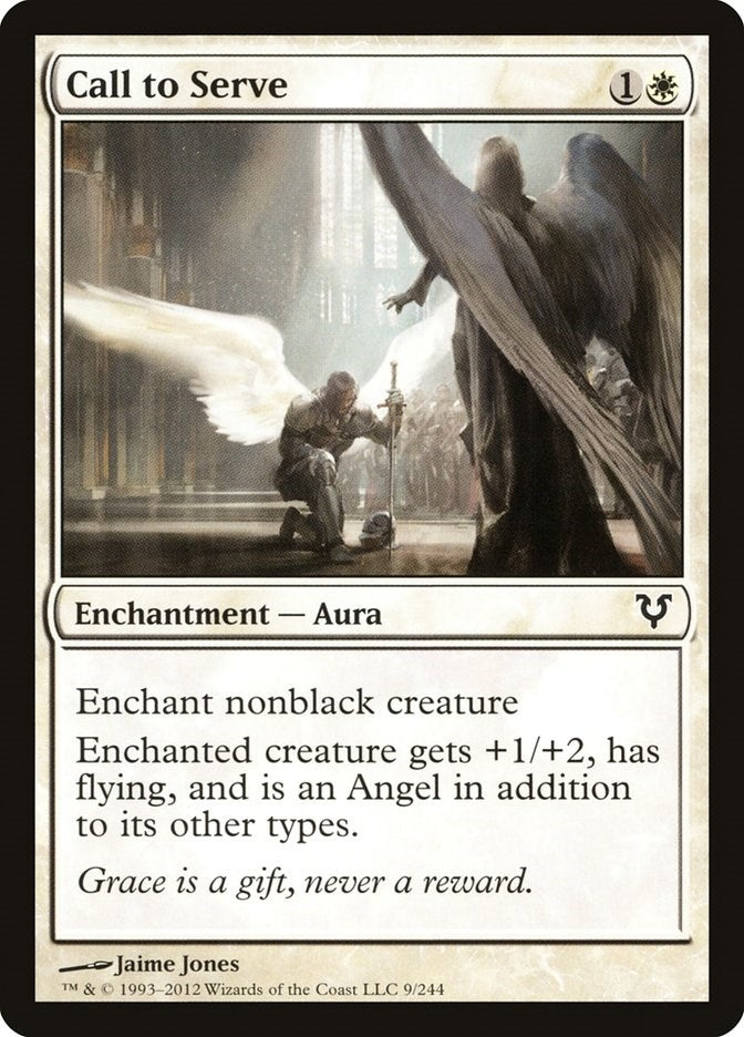 Call to Serve (9) [AVR] - MTG Single