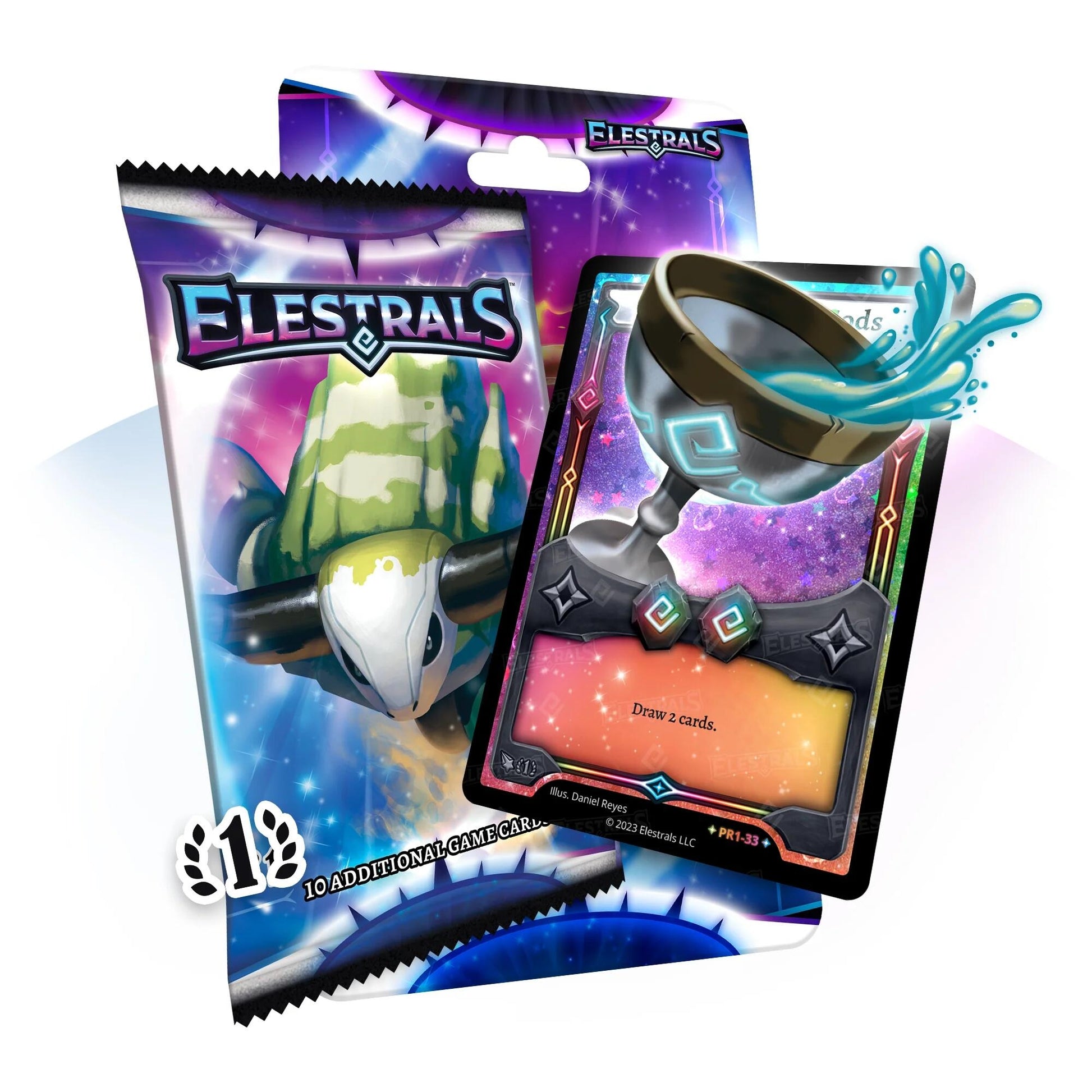 Base Set [First Edition] - Blister Pack with Stellar Nectar of the Gods (BS1) - Elestrals Sealed