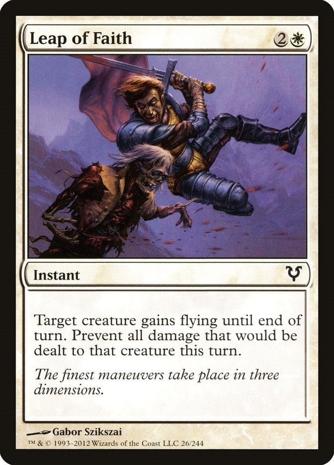 Leap of Faith (26) [AVR] - MTG Single