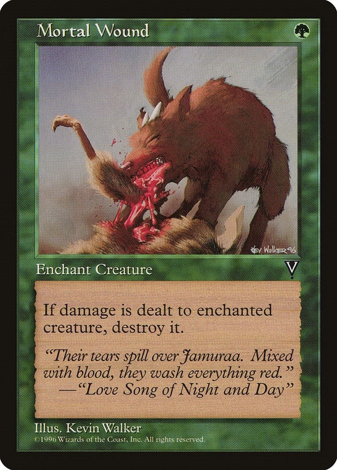 Mortal Wound [VIS] - MTG Single