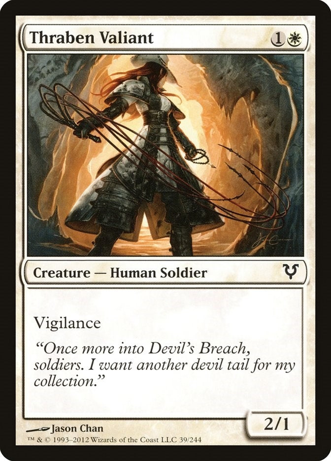 Thraben Valiant (39) [AVR] - MTG Single