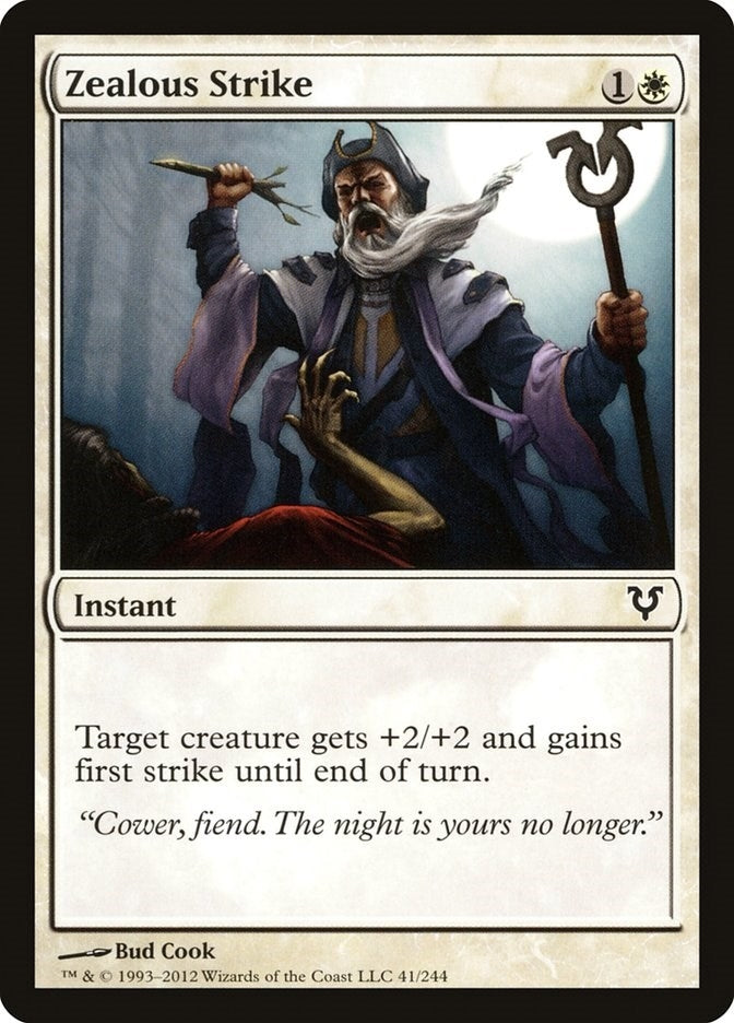 Zealous Strike (41) [AVR] - MTG Single