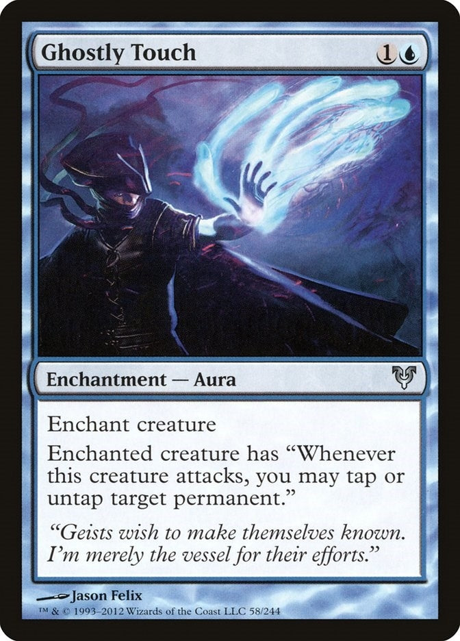 Ghostly Touch (58) [AVR] - MTG Single