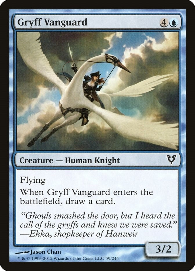 Gryff Vanguard (59) [AVR] - MTG Single