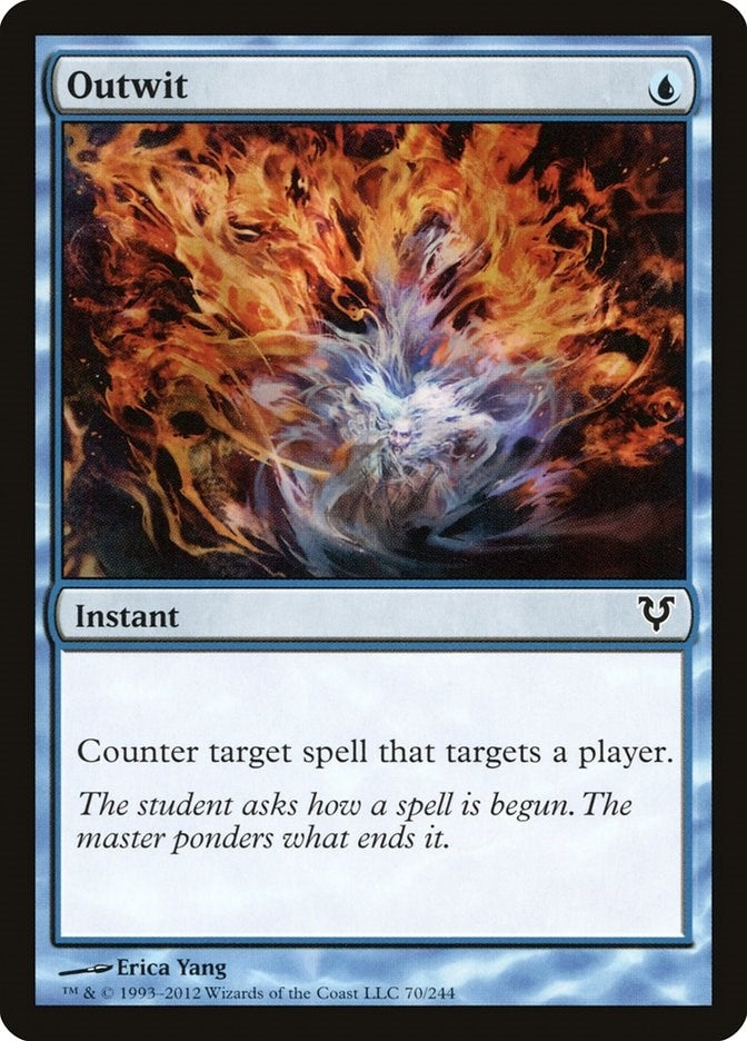Outwit (70) [AVR] - MTG Single