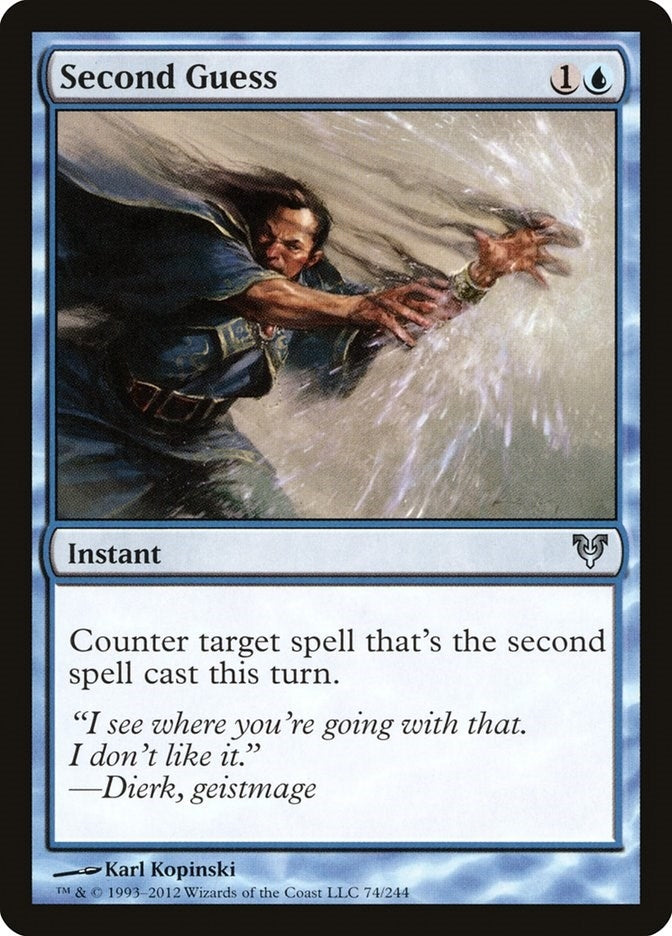 Second Guess (74) [AVR] - MTG Single