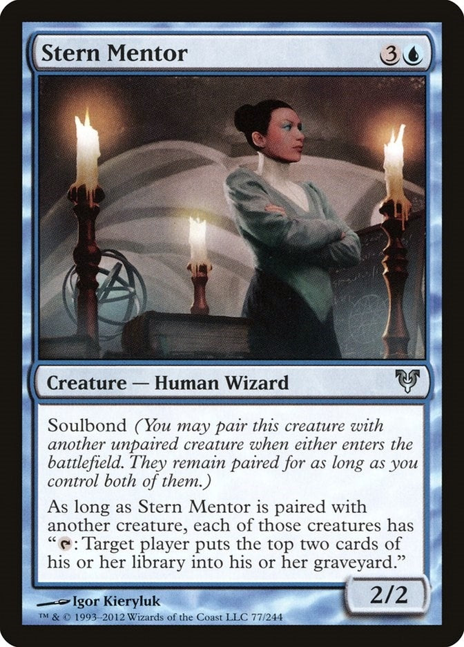 Stern Mentor (77) [AVR] - MTG Single