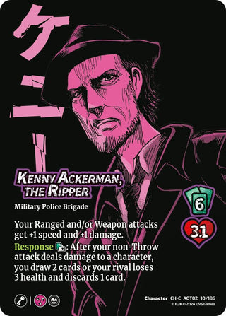 Kenny Ackerman the Ripper (10) [AOT02] - UniVersus Single