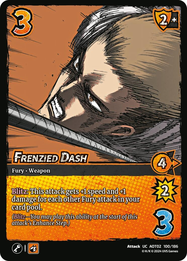 Frenzied Dash (100) [AOT02] - UniVersus Single