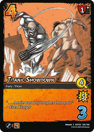 Titanic Showdown (106) [AOT02] - UniVersus Single