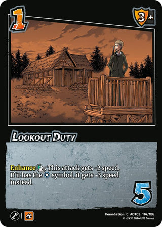 Lookout Duty (114) [AOT02] - UniVersus Single