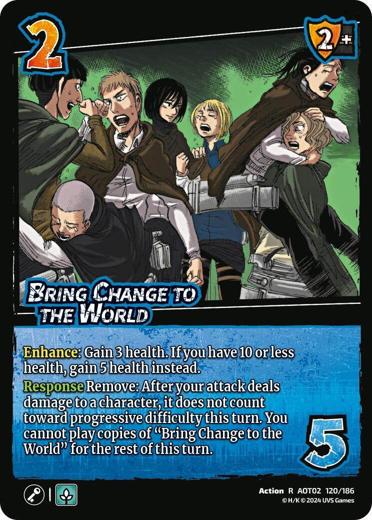 Bring Change to the World (120) [AOT02] - UniVersus Single