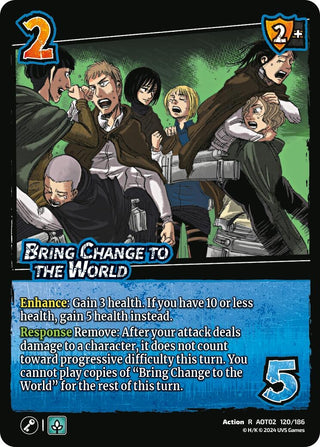 Bring Change to the World (120) [AOT02] - UniVersus Single