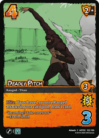 Deadly Pitch (122) [AOT02] - UniVersus Single