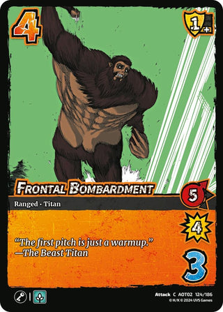 Frontal Bombardment (124) [AOT02] - UniVersus Single