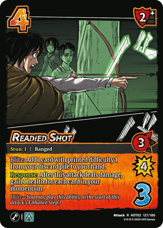 Readied Shot (127) [AOT02] - UniVersus Single