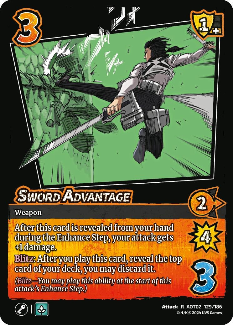 Sword Advantage (129) [AOT02] - UniVersus Single