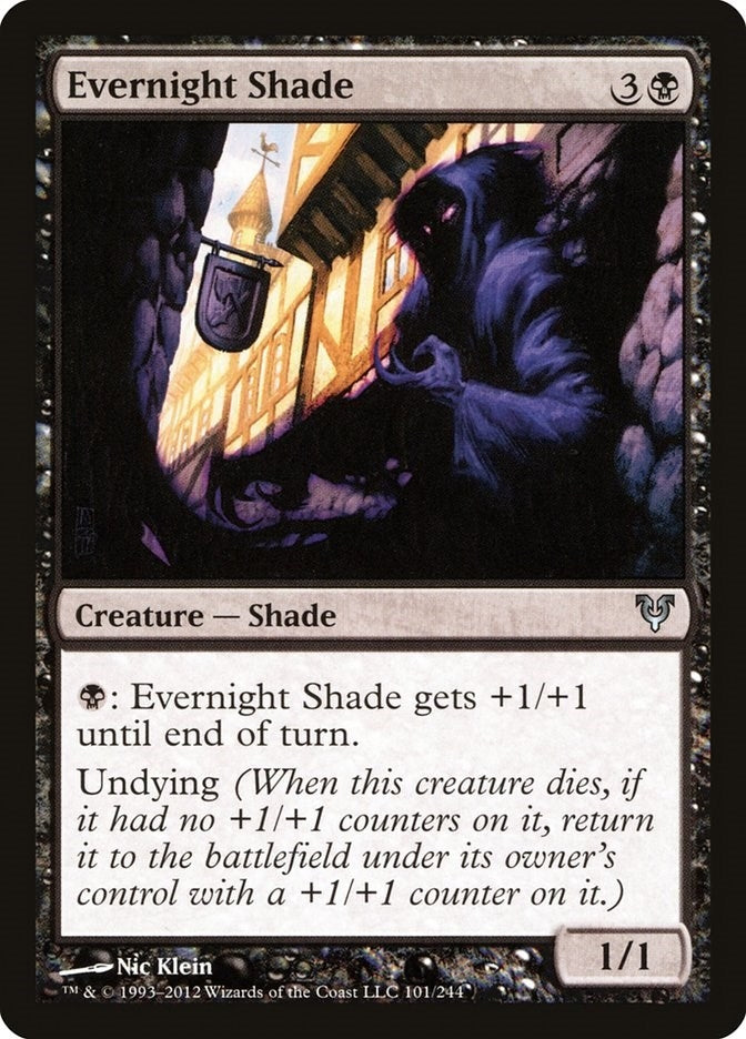 Evernight Shade (101) [AVR] - MTG Single