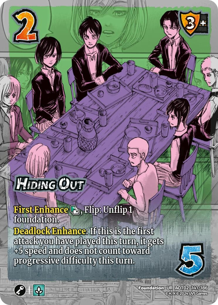 Hiding Out (141) [AOT02] - UniVersus Single