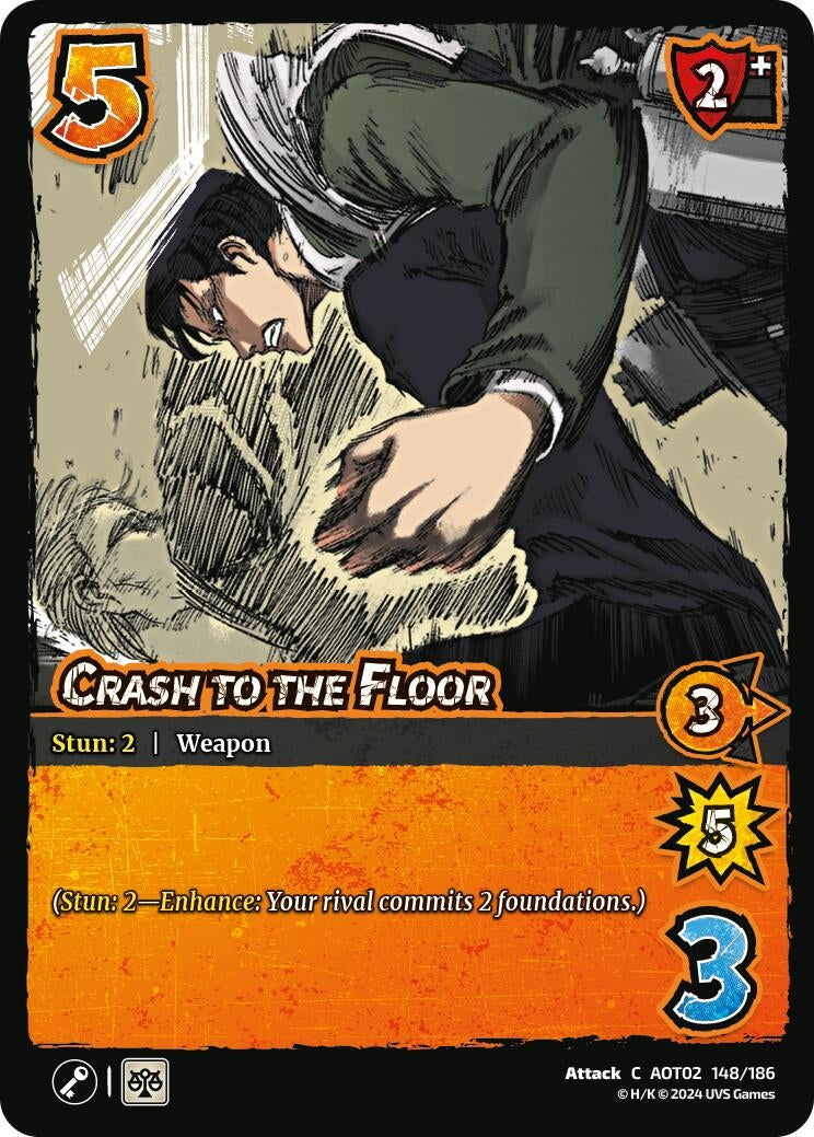 Crash to the Floor (148) [AOT02] - UniVersus Single